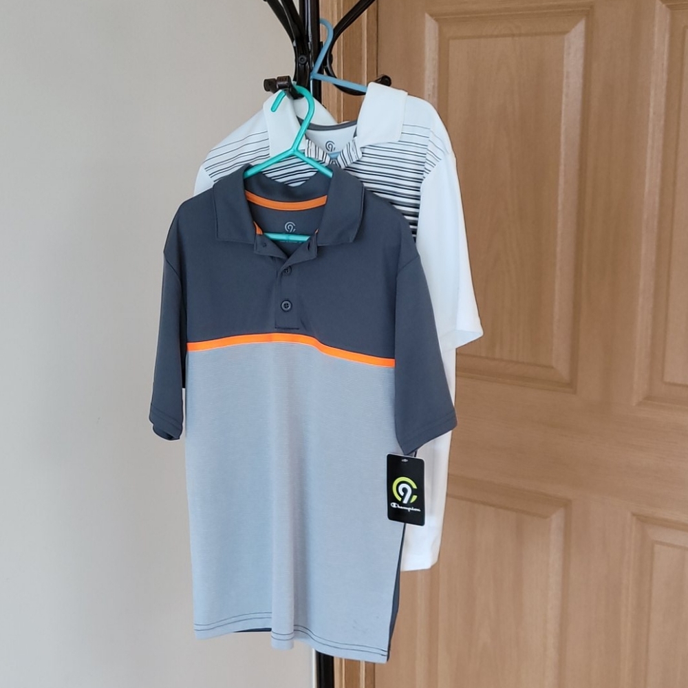 Champion Boys Polo Shirts 👕  (x2)